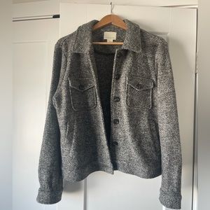 Cynthia Rowley heathered charcoal size large coat